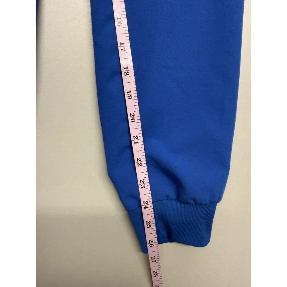 FIGS Zamora Jogger Scrub Pants Royal Blue XXS/P Yoga Waist Medical Uniform